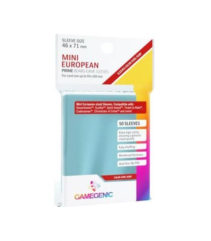 Fundas Gamegenic Prime Mini European 46 x 71 mm (50 unds)