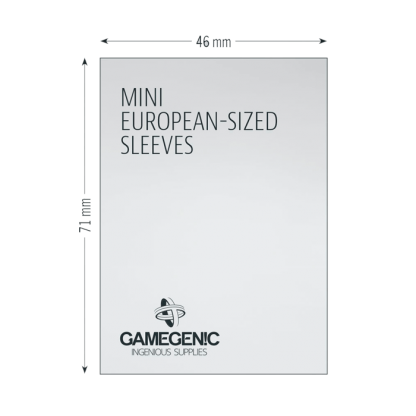 Fundas Gamegenic Prime Mini European 46 x 71 mm (50 unds) - Imagen 3