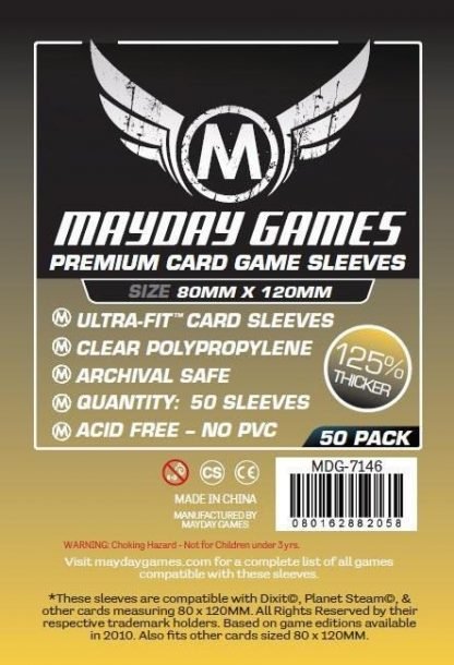 Fundas Mayday 80 x 120 mm - Dixit - 50 unidades