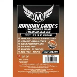 Fundas Mayday Games 57,5 x 89mm x 50 Unds