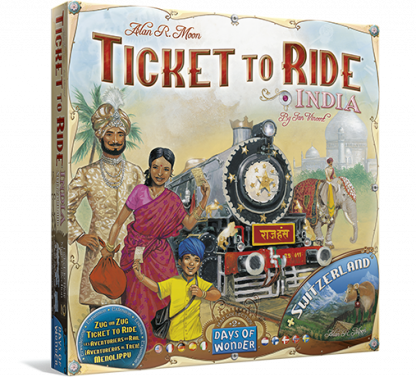 Aventureros al Tren India (+ Suiza) - Expansiones - Imagen 2