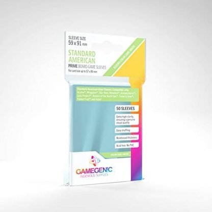 Fundas Gamegenic Estándar American  Sleeves 59 x 91 mm (50 unds)