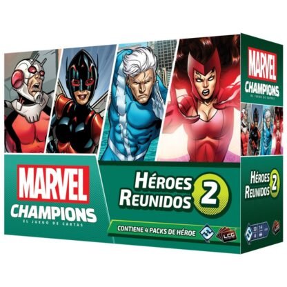 MARVEL CHAMPIONS: 4 PACK DE HEROES REUNIDOS 2